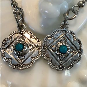 Southwest Flare Pendant Earrings.